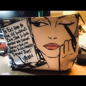 Kevyn Aucoin Beauty Bag With a Trio of Iconic Goodies Inside